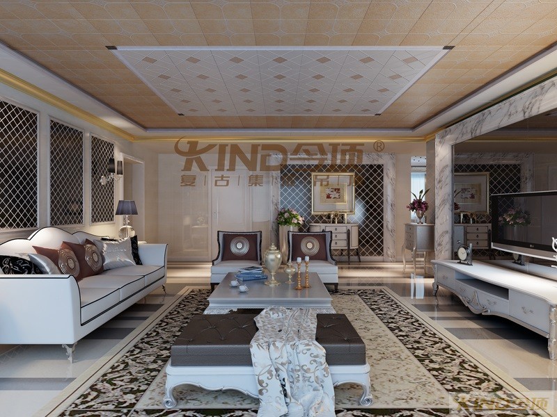 集成吊頂十大品牌，今頂復(fù)古集成吊頂