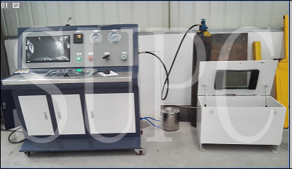 電機(jī)殼體冷卻水管水壓密封測試臺(tái)-冷卻水管密封性測試臺(tái)